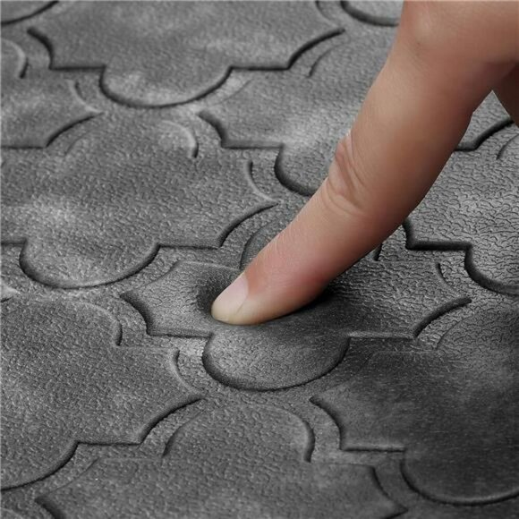 WISELIFE Anti Fatigue Kitchen Mat Thick Non Slip Foam Floor Rug Waterproof - Picture 5 of 7
